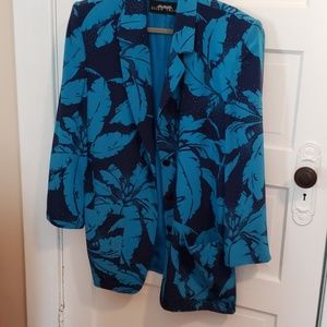 Ellen Tracy silk blazer